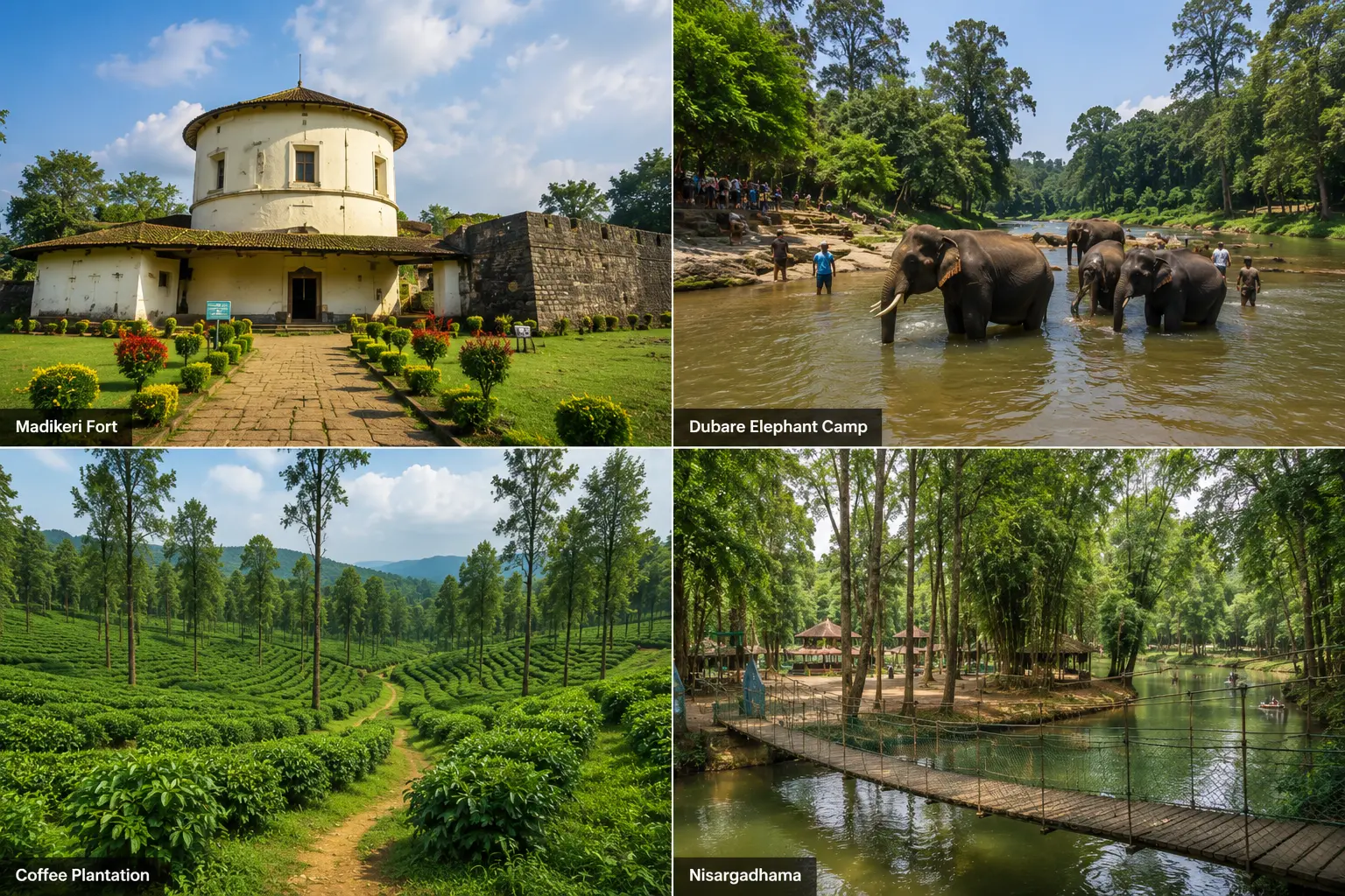 Places to visit in coorg madikeri